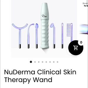 Clinical skin therapy wand set
